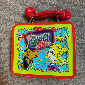 Dr.Seuss “How the Grinch Stole Christmas" Mini Tin Lunch Box 2000 Vintage